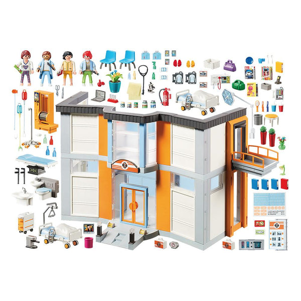 Playmobil - Large Hospital - PMB70190 Building Toys Playmobil 
