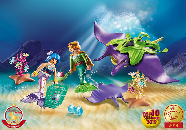 Playmobil - Pearl Collectors with Manta Ray - PMB70099 Building Toys Playmobil 