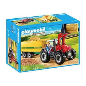 Playmobil - Tractor with Feed Trailer - PMB70131 Building Toys Playmobil 