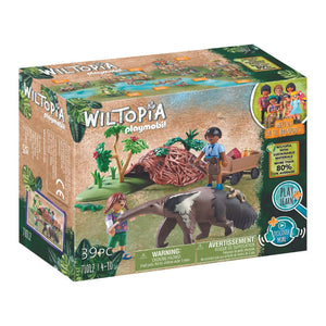Playmobil - Wiltopia Anteater Care Playset-Panda Kids and Baby