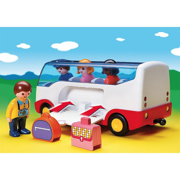 Playmobil - 1.2.3 Airport Shuttle Bus - PMB6773 Building Toys Playmobil 
