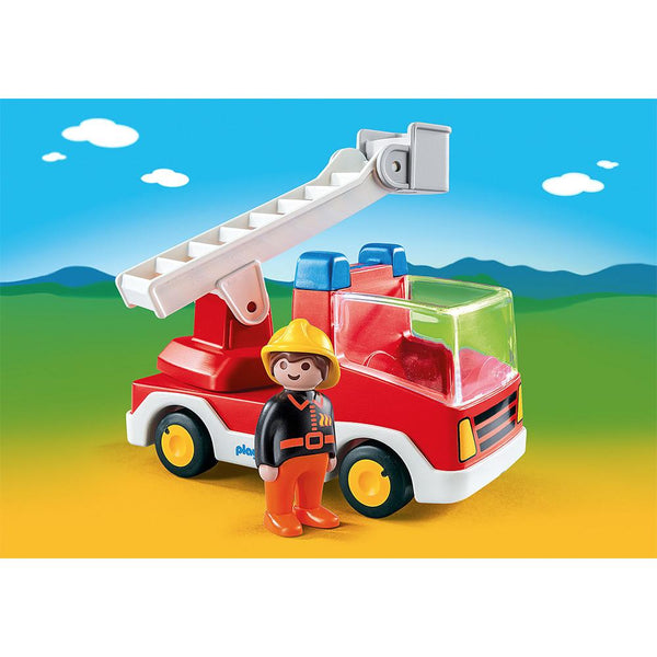 Playmobil - 1.2.3 Ladder Unit Fire Truck - PMB6967 Building Toys Playmobil 