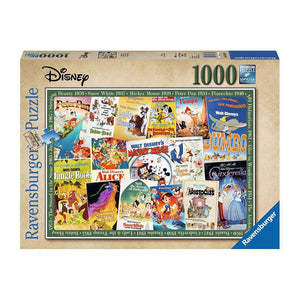 Ravensburger - Disney Vintage Movie Posters Jigsaw Puzzle - 1000pcs Puzzle Ravensburger 