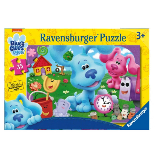 Ravensburger - Blues Clues 35 Piece Puzzle-Panda Kids and Baby