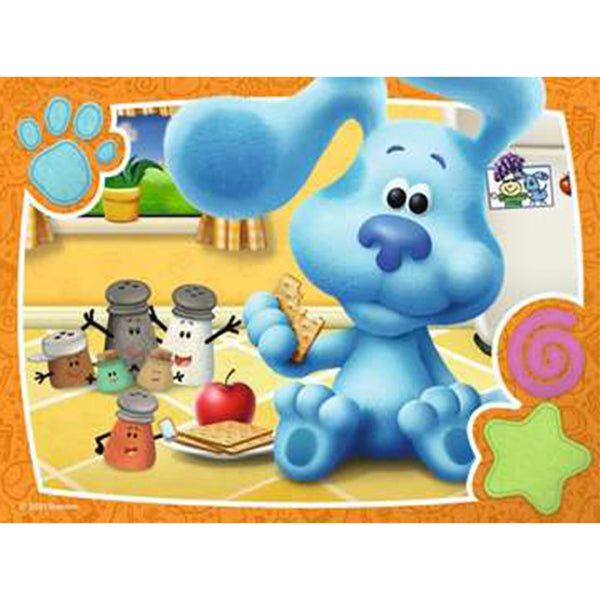 Ravensburger - Blues Clues 4 in a Box (12,16,20,24pcs) Jigsaw Puzzles-Panda Kids and Baby