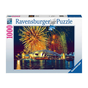 Ravensburger - Fireworks over Sydney Australia Jigsaw Puzzle - 1000pcs Puzzle Ravensburger 