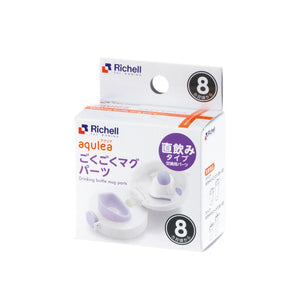 Richell - Aqulea AQ Clear Drinking Bottle Direct Mug Parts-Panda Kids and Baby