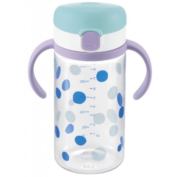 Richell - Aqulea AQ Clear Drinking Bottle Mug 320ml-Panda Kids and Baby