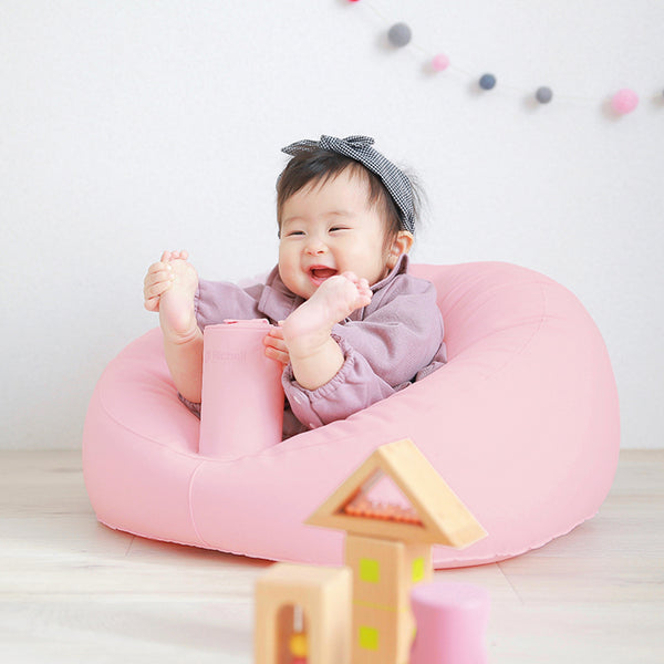Richell - Soft Baby Sofa - Pink-Panda Kids and Baby