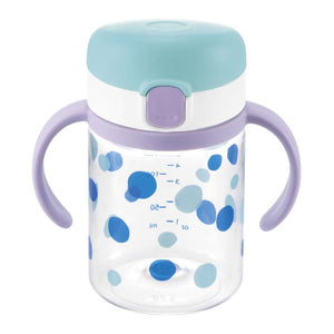 Richell - Aqulea AQ Clear Drinking Bottle Mug 200ml-Panda Kids and Baby