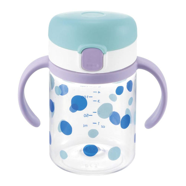 Richell - Aqulea AQ Clear Drinking Bottle Mug 200ml-Panda Kids and Baby