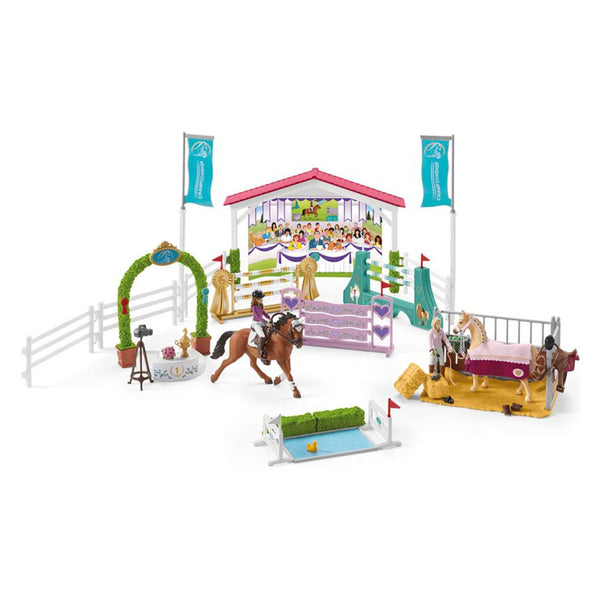 Schleich - Friendship Horse Tournament-Panda Kids and Baby