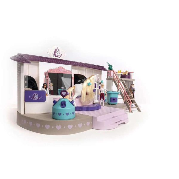 Schleich - Horse Beauty Salon-Panda Kids and Baby