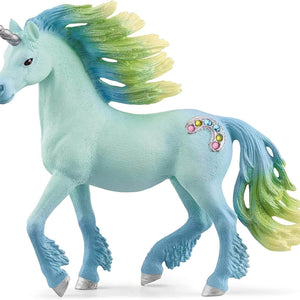 Schleich - Marshmallow Unicorn Stallion-Panda Kids and Baby