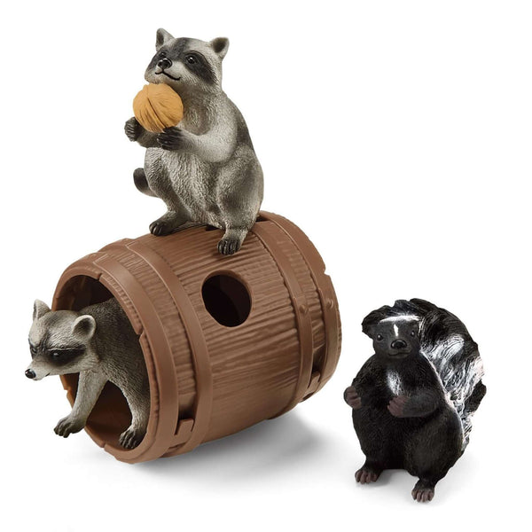 Schleich - Nutty Mischief-Panda Kids and Baby
