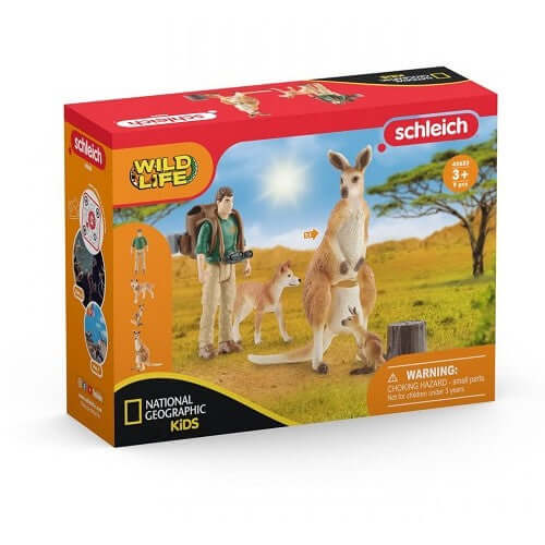 Schleich - Outback Adventures-Panda Kids and Baby