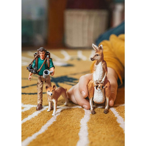 Schleich - Outback Adventures-Panda Kids and Baby