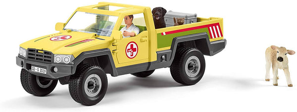 Schleich - Veterinarian Visit at Farm-Panda Kids and Baby