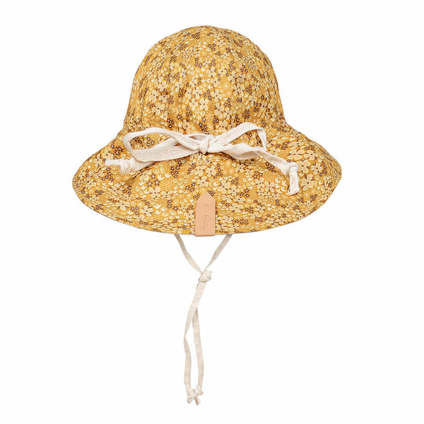 Bedhead Hats - 'Wanderer' Girls Reversible Panelled Bucket Sun Hat - Farah & Flax-Panda Kids and Baby