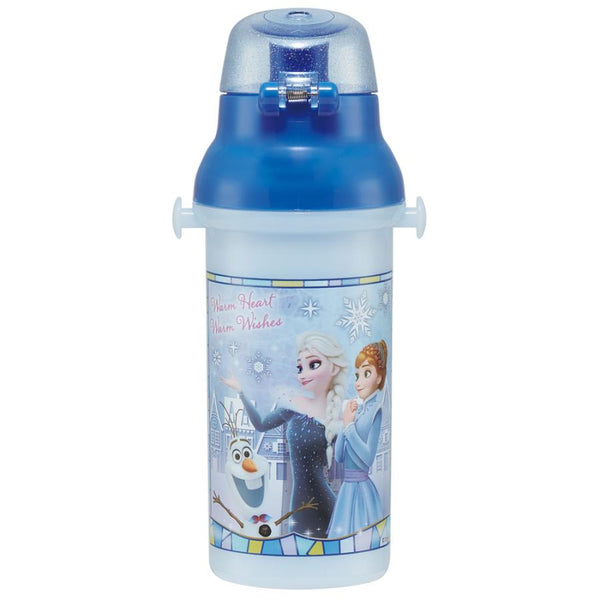 Skater - Antibacterial Direct Drink One-Touch Bottle - 480ml - Frozen-Panda Kids and Baby