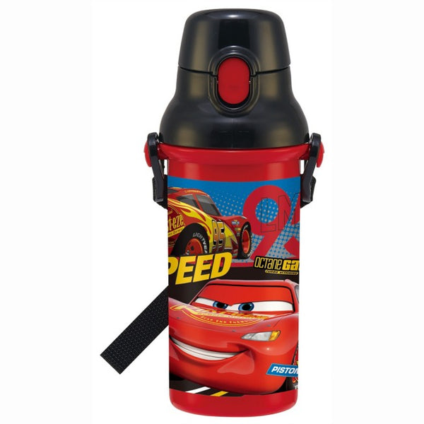 Skater - Antibacterial Dishwasher Compatible Direct Drink One-Touch Bottle - 480ml - Cars-Panda Kids and Baby