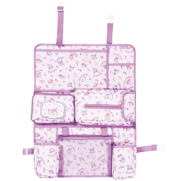 Skater - Seat Back Pocket - My Melody Kuromi Cute-Panda Kids and Baby