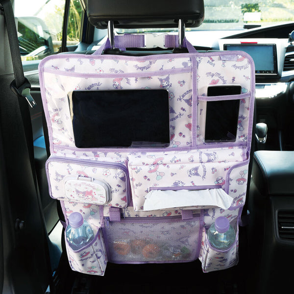 Skater - Seat Back Pocket - My Melody Kuromi Cute-Panda Kids and Baby