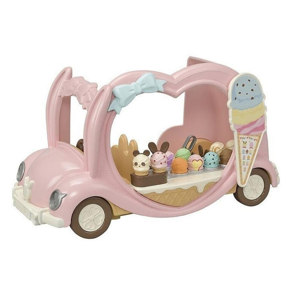Sylvanian Families - Ice Cream Van-Panda Kids and Baby