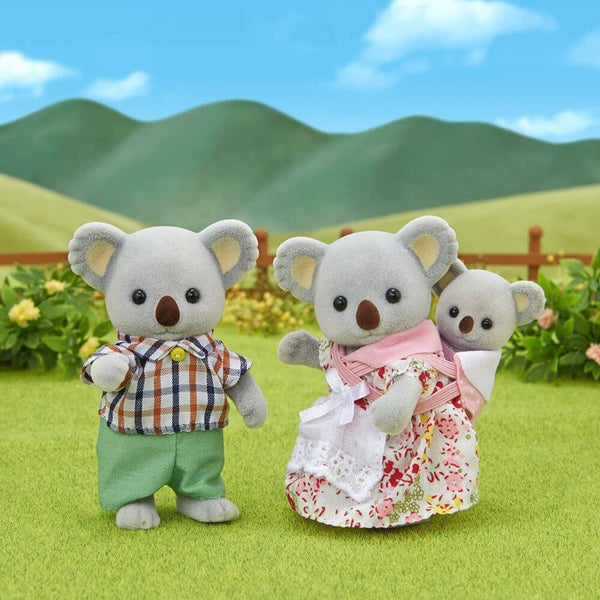 Sylvanian Families - Koala Family (3 Figure Pack)-Panda Kids and Baby