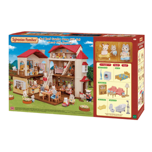 Sylvanian Families - Red Roof Country Home Gift Set - Secret Attic Playroom-Panda Kids and Baby