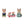 Sylvanian Families - Reindeer Family-Panda Kids and Baby