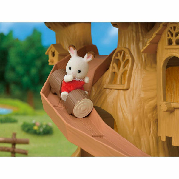 Sylvanian Families - Adventure Tree House - SF5450-Panda Kids and Baby