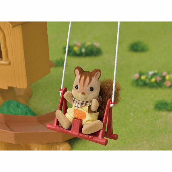 Sylvanian Families - Adventure Tree House - SF5450-Panda Kids and Baby