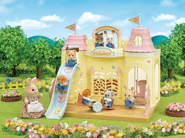 Sylvanian Families - Baby Castle Nursery - SF5316-Panda Kids and Baby