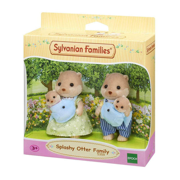 Sylvanian Families - Splashy Otter Family - SF5359 Figures & Playset Sylvanian Families 