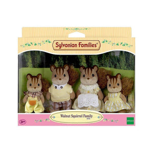 Sylvanian Families - Walnut Squirrel Family - SF4172-Panda Kids and Baby