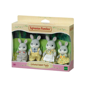 Sylvanian Families - Cottontail Rabbit Family - SF4030-Panda Kids and Baby