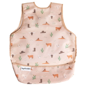 Tiny Twinkle - Apron Bib - Cowboy-Panda Kids and Baby
