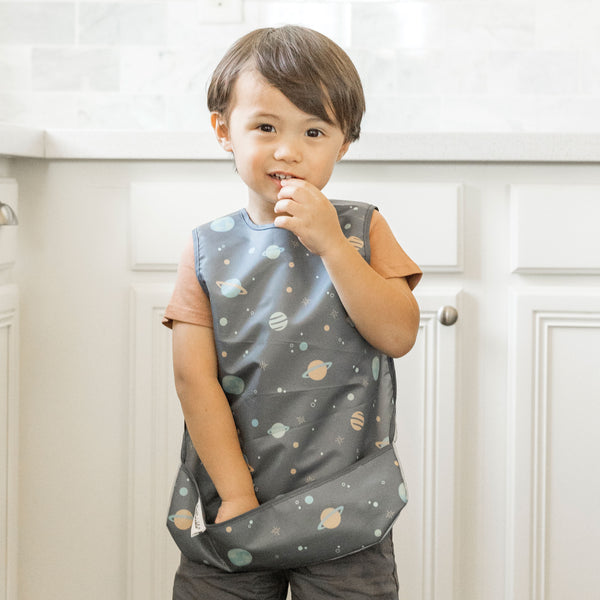 Tiny Twinkle - Apron Bib - Space-Panda Kids and Baby
