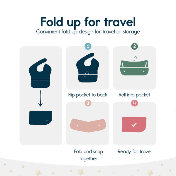 Tiny Twinkle - Easy Bib - Flutter-Panda Kids and Baby