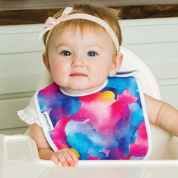 Tiny Twinkle - Feeder Bib - Painted Peony Set of 3-Panda Kids and Baby