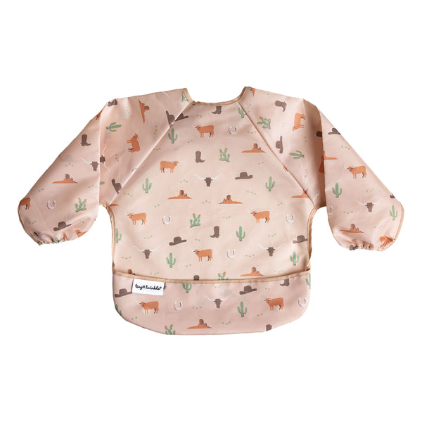 Tiny Twinkle - Full Sleeve Bib - Cowboy-Panda Kids and Baby