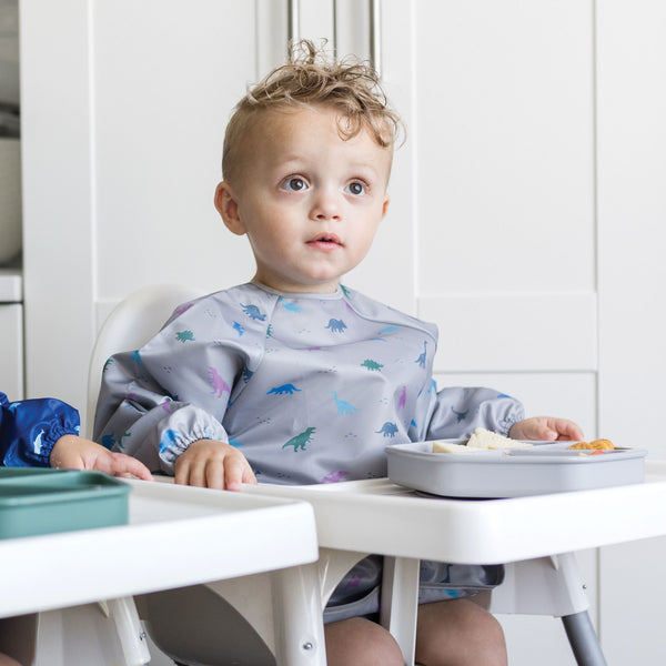 Tiny Twinkle - Full Sleeve Bib - Dinosaur-Panda Kids and Baby