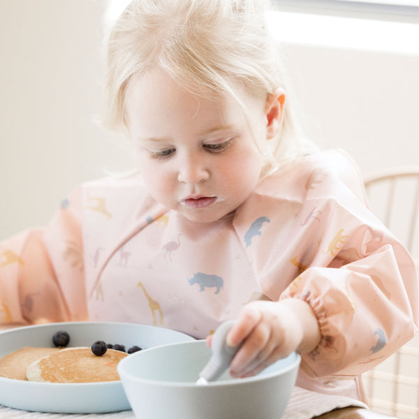 Tiny Twinkle - Full Sleeve Bib - Petite Safari-Panda Kids and Baby