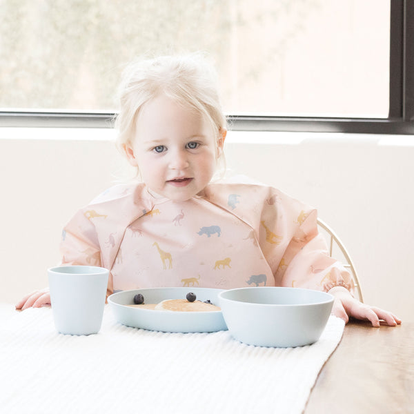 Tiny Twinkle - Full Sleeve Bib - Petite Safari-Panda Kids and Baby