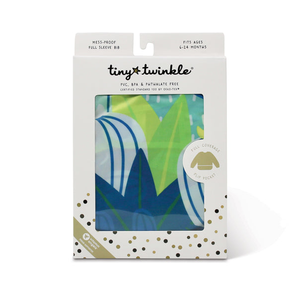 Tiny Twinkle - Full Sleeve Bib - Saguaro-Panda Kids and Baby