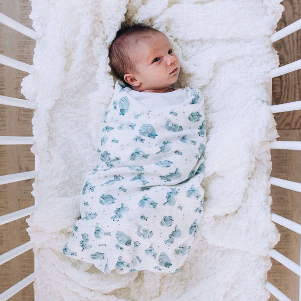 Tiny Twinkle - Kaffle™ Swaddle Blanket 2 Pack - Bear & Constellations Set-Panda Kids and Baby