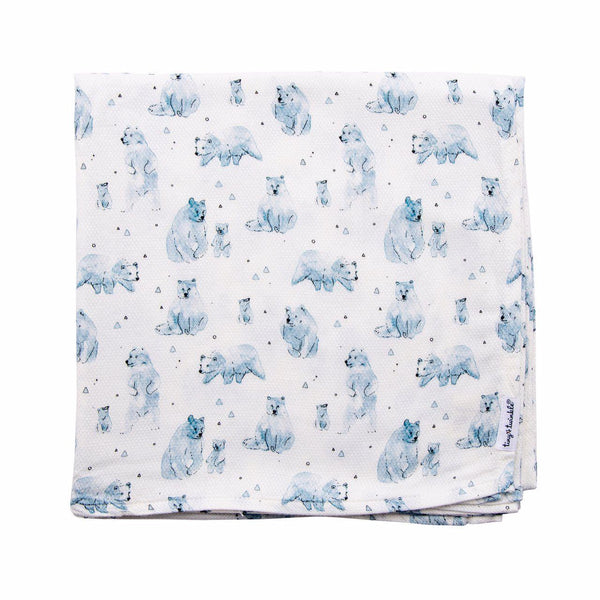 Tiny Twinkle - Kaffle™ Swaddle Blanket - Bear-Panda Kids and Baby