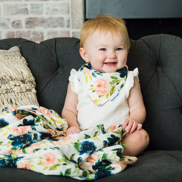 Tiny Twinkle - Kaffle™ Swaddle Blanket - Blush-Panda Kids and Baby