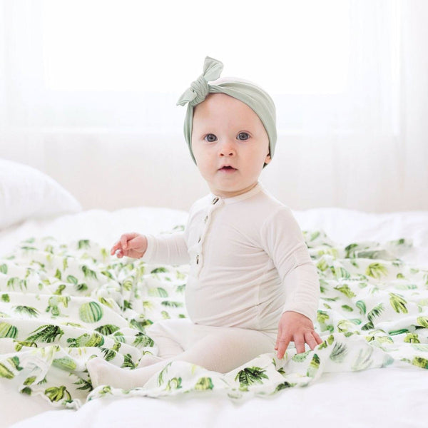 Tiny Twinkle - Kaffle™ Swaddle Blanket - Cacti-Panda Kids and Baby